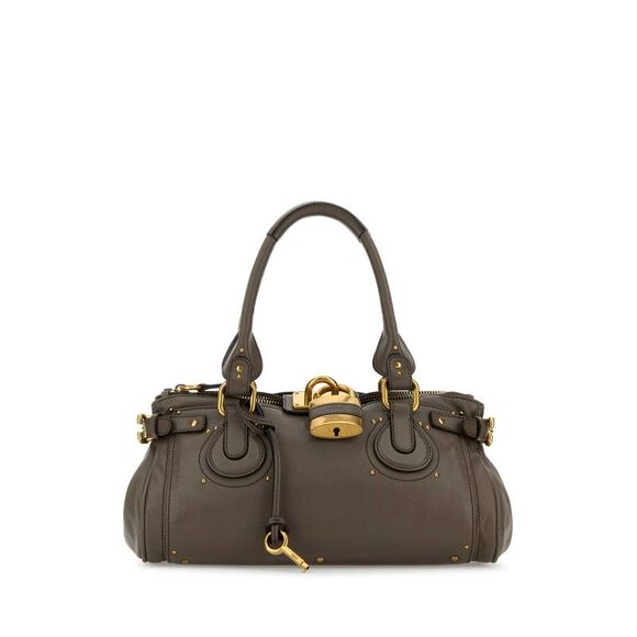 Chloe Women Mud Leather Paddington Shoulder Bag - Picture 1 of 2